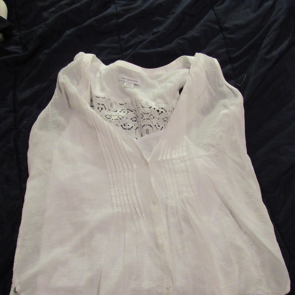 White Lacey Blouse